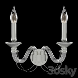 NEWPORT 12702 A Sconce Nickel 3D Models 