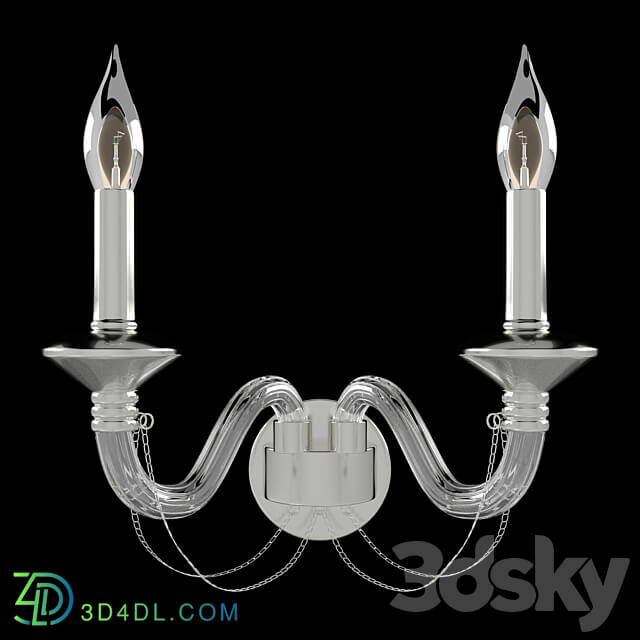 NEWPORT 12702 A Sconce Nickel 3D Models