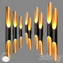 LampsShop.com B4072 Sconce Postmodern Long 3D Models 