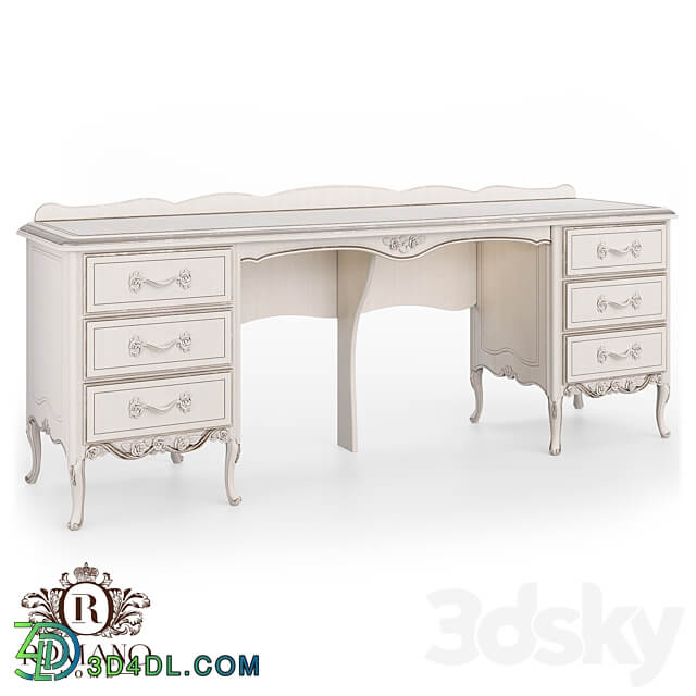  OM Desk 4 for two workplaces Romano Home 3D Models