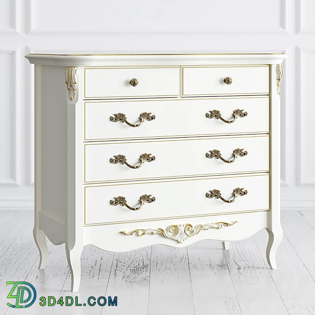 APg109 K02 G Sideboard Chest of drawer 3D Models