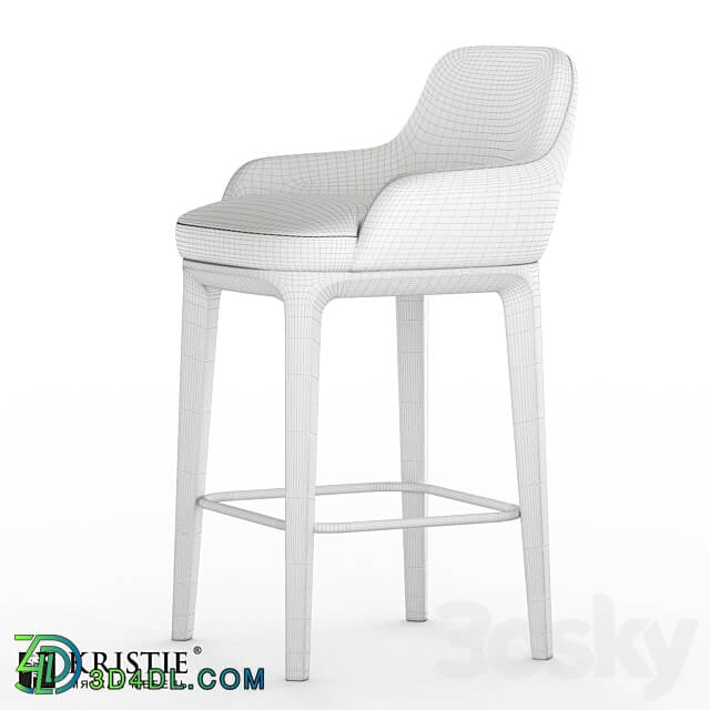 OM bar stool KRISTIE mebel TAILOR 3D Models