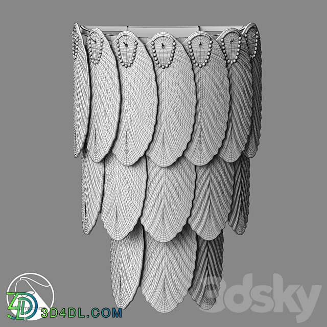 LampsShop.com B4090 Sconce Mignonette 3D Models