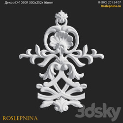 Decor D 1050R from RosLepnina.ru 3D Models 