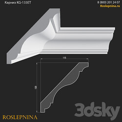 Cornice KG 133ET from RosLepnina 3D Models 