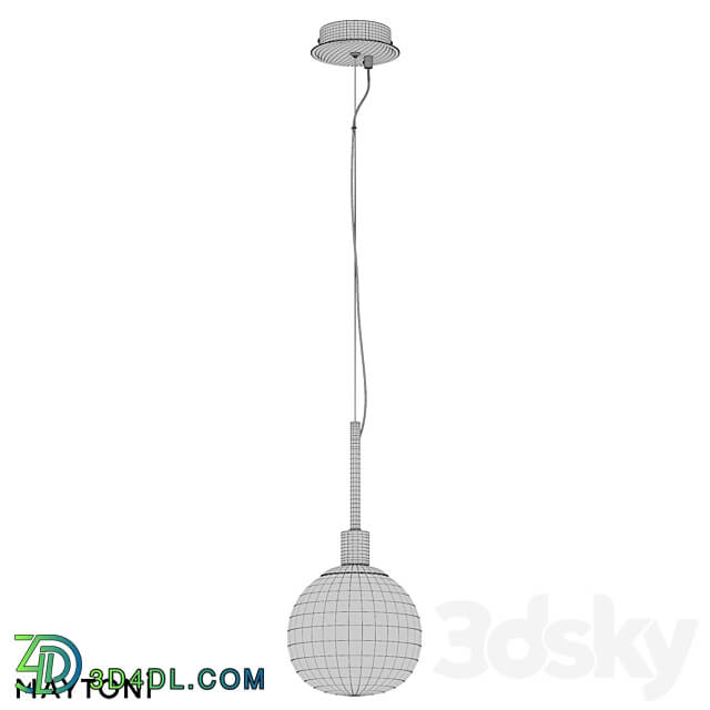 Pendant lamp MOD221 PL 01 G Pendant light 3D Models