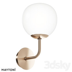 Wall lamp sconce MOD221 WL 01 G 3D Models 