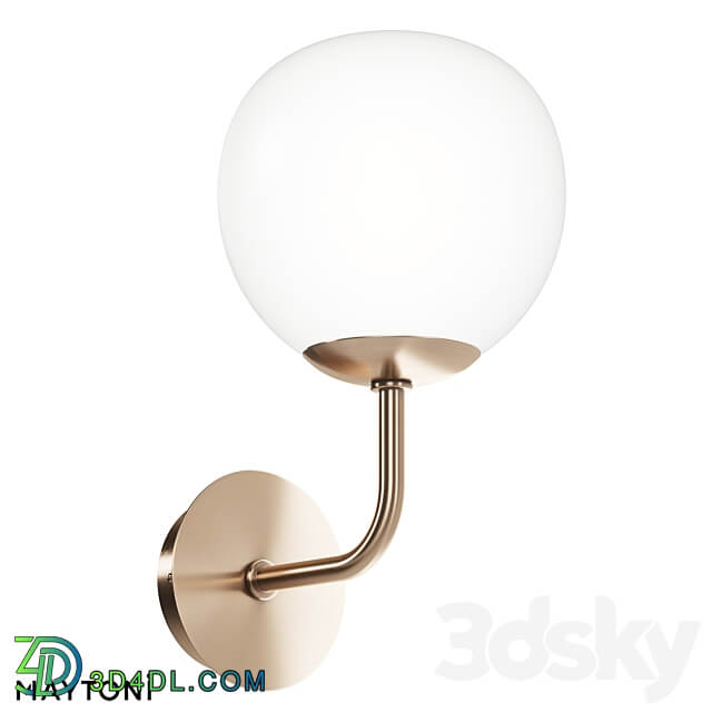 Wall lamp sconce MOD221 WL 01 G 3D Models