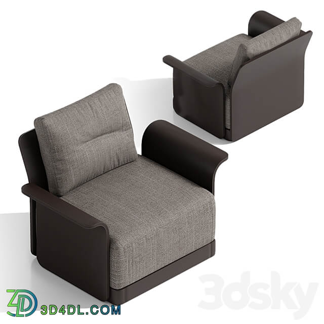 BASE armchair bino home 3D Models