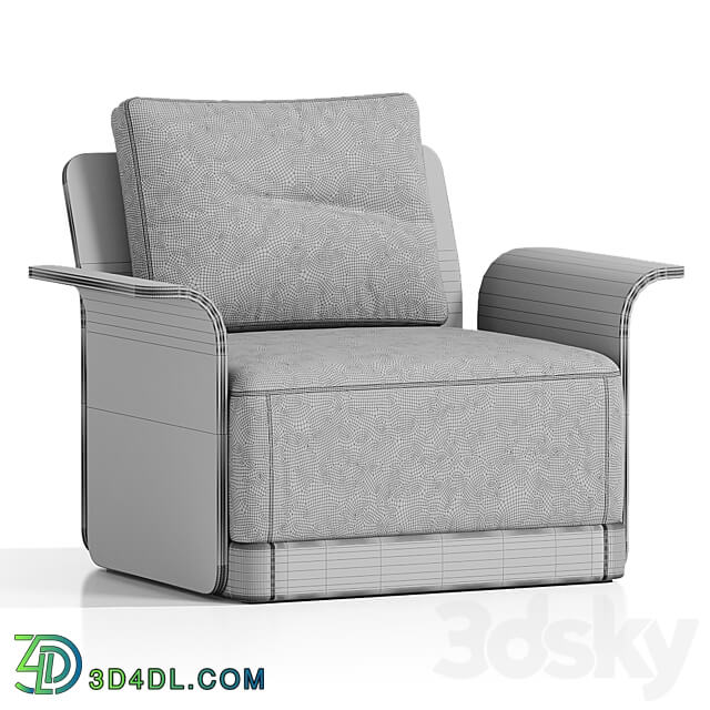 BASE armchair bino home 3D Models