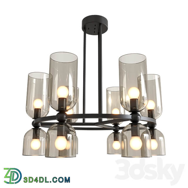 Elite Ch 12 44.7580 OM Ceiling lamp 3D Models