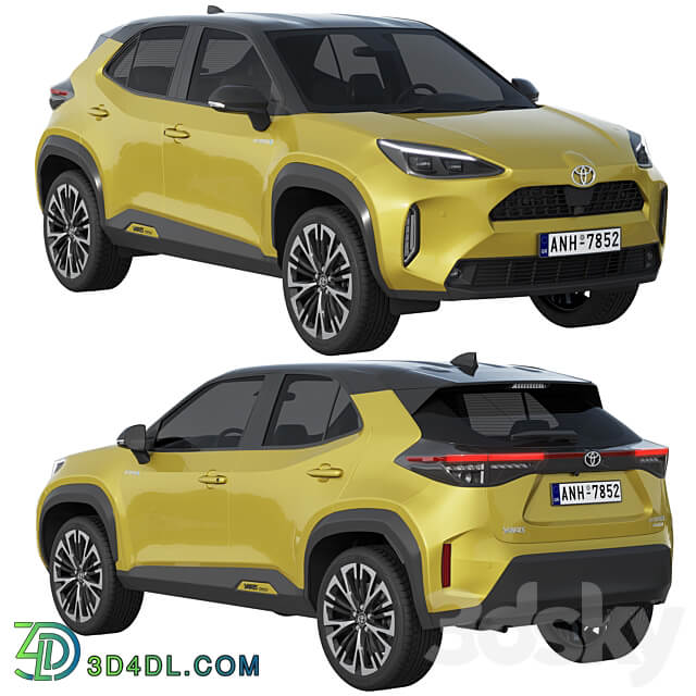 Toyota Yaris Cross 3D Models