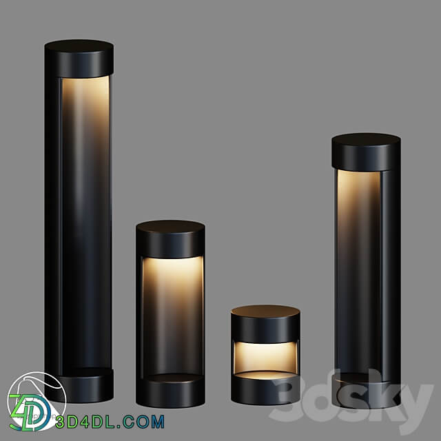 LampsShop.com UL7008 UL7046 Street Light 3D Models