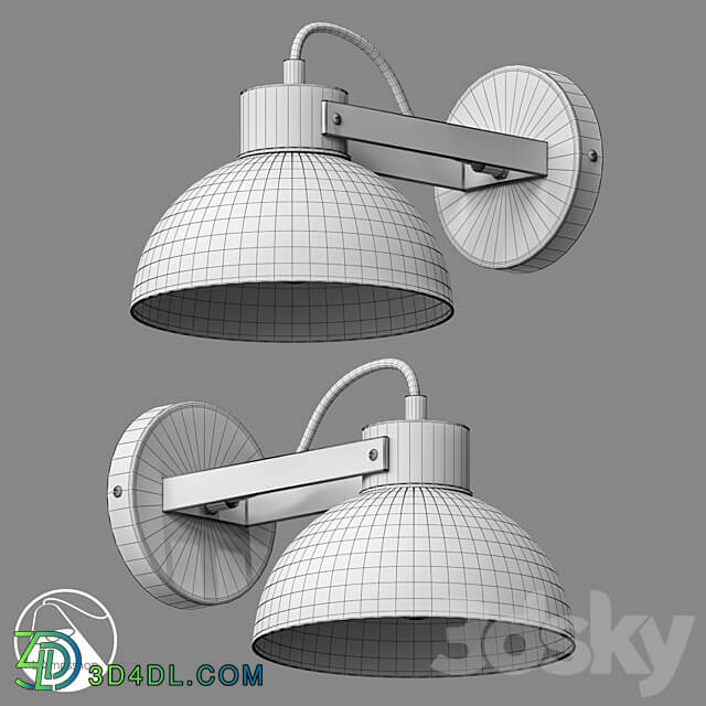 LampsShop.com B4076 Sconce Laconic 3D Models