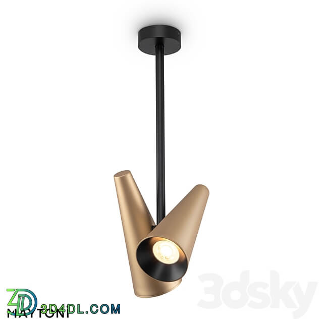 Ceiling lamp MOD095CL 02W MOD095CL 02BS Pendant light 3D Models