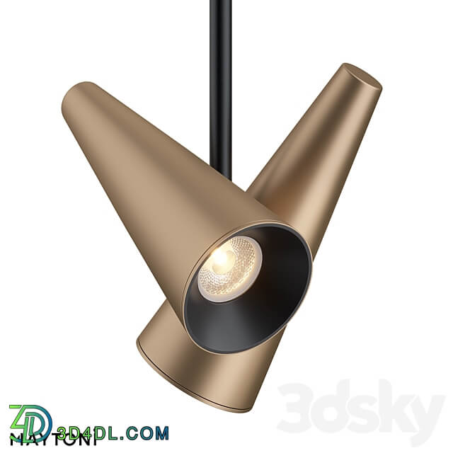 Ceiling lamp MOD095CL 02W MOD095CL 02BS Pendant light 3D Models