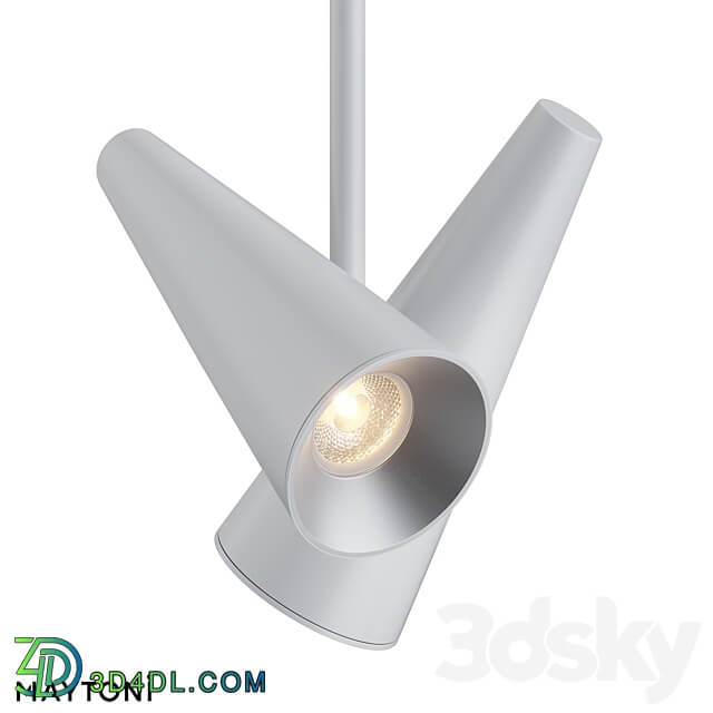 Ceiling lamp MOD095CL 02W MOD095CL 02BS Pendant light 3D Models