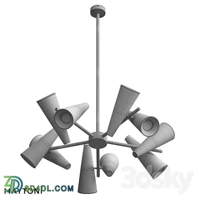 Pendant lamp MOD095PL 10BS MOD095PL 10W Pendant light 3D Models