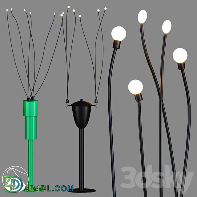 LampsShop.com UL7043 Street Light 3D Models