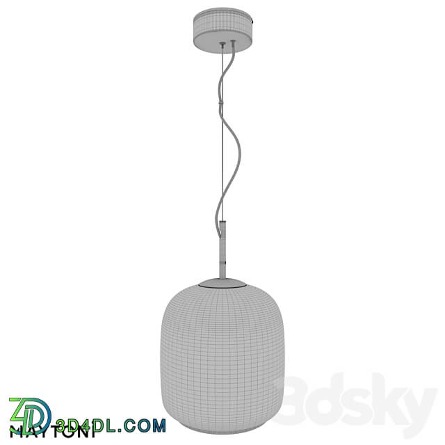 Pendant lamp MOD128PL L6AM MOD128PL L6BR MOD128PL L6SG Pendant light 3D Models