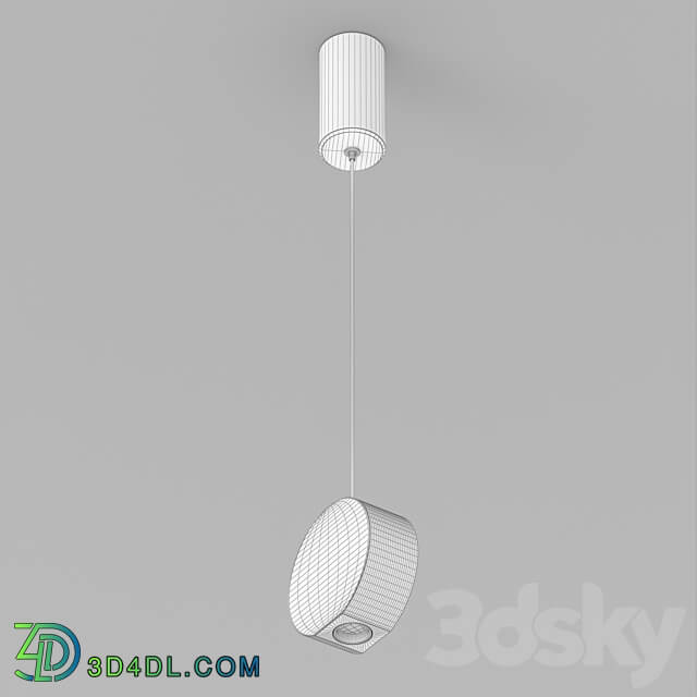 Luminaire SP ELEMENTA ROLL R100 9W Pendant light 3D Models