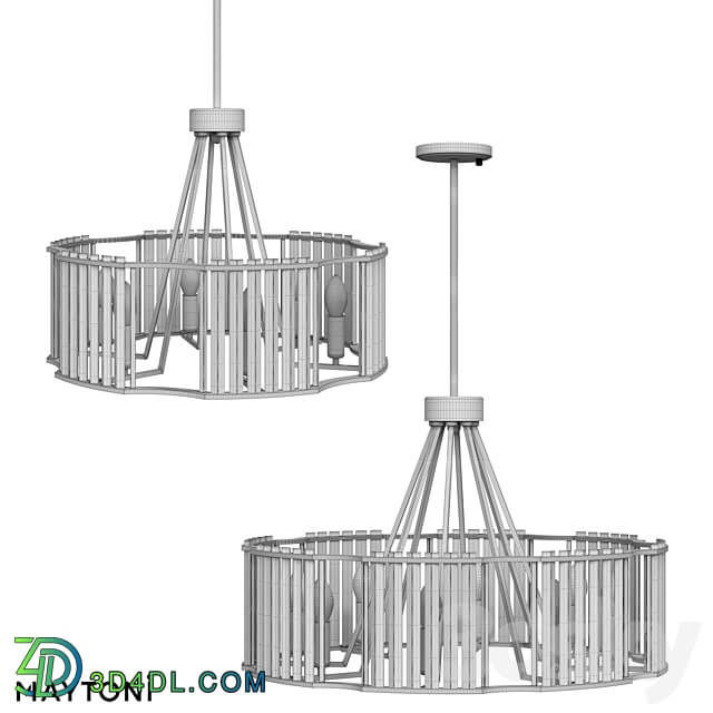 Pendant lamp MOD087PL 06G MOD087PL 08G OM Pendant light 3D Models