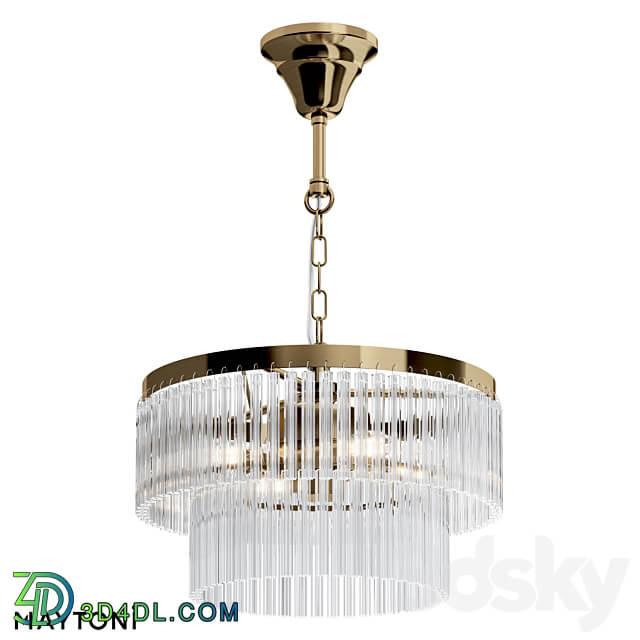 Pendant lamp MOD093PL 04BS MOD093PL 04CH OM Pendant light 3D Models