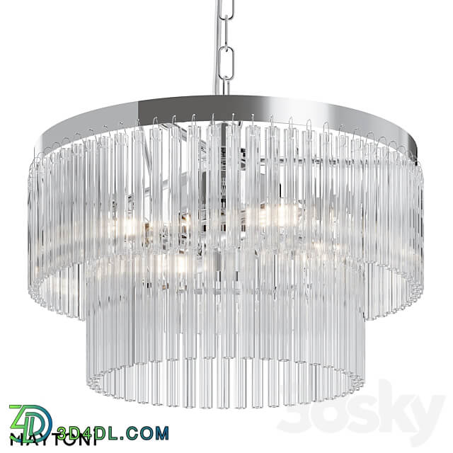 Pendant lamp MOD093PL 04BS MOD093PL 04CH OM Pendant light 3D Models