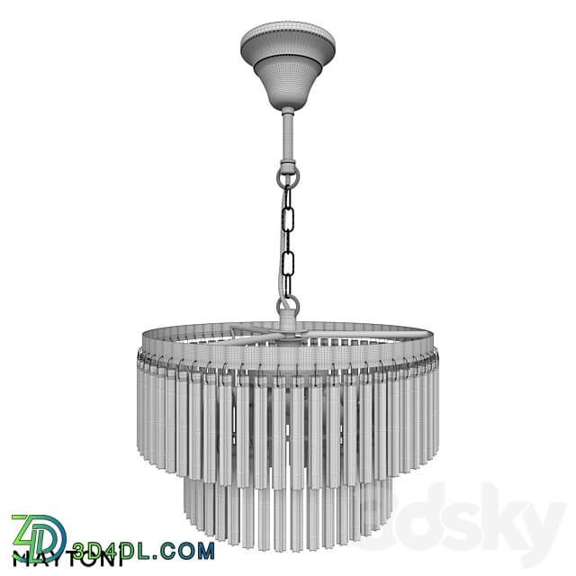 Pendant lamp MOD093PL 04BS MOD093PL 04CH OM Pendant light 3D Models