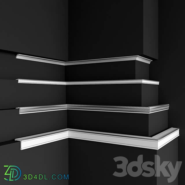 Corners Bello Deco U1 U4 3D Models