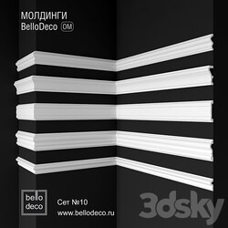 Moldings Bello Deco M6 M10 3D Models 