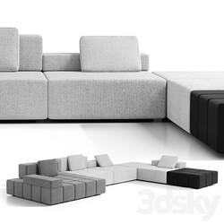 TETRIS sofa bino home 3D Models 