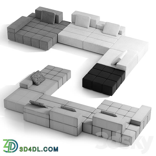 TETRIS sofa bino home 3D Models