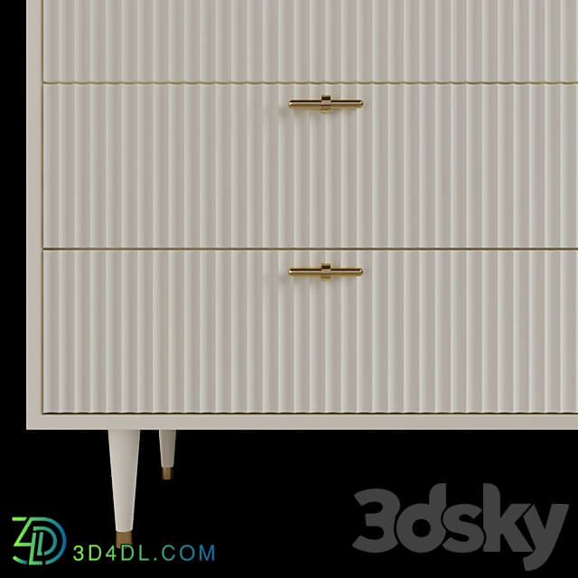 OM Chest of drawers LINA 6 drawers JOMEHOME Sideboard Chest of drawer 3D Models