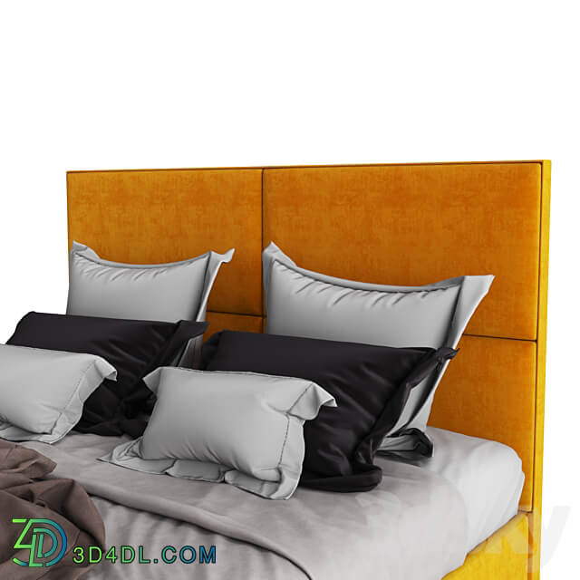 Bed Orange Bed 3D Models