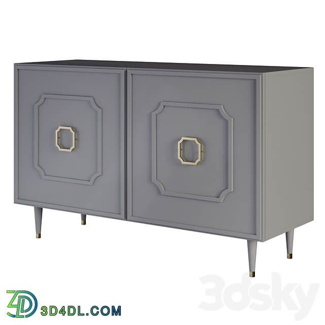 OM Cabinet LOLY 2 doors JOMEHOME Sideboard Chest of drawer 3D Models
