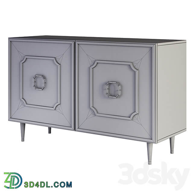 OM Cabinet LOLY 2 doors JOMEHOME Sideboard Chest of drawer 3D Models