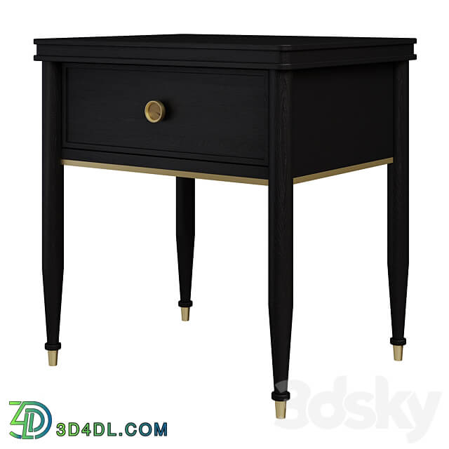 OM Bedside table LOURENS 1 drawer JOMEHOME Sideboard Chest of drawer 3D Models