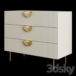 OM Chest of drawers RADIA 3 drawers JOMEHOME Sideboard Chest of drawer 3D Models 