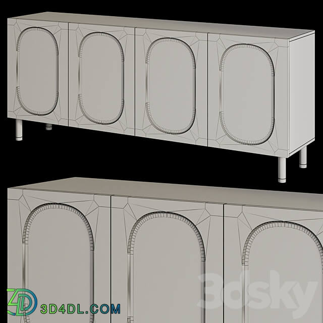 OM Cabinet SHON JOMEHOME Sideboard Chest of drawer 3D Models