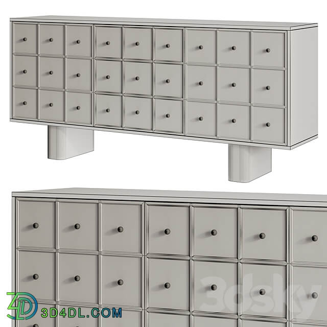 OM Cabinet GERALD JOMEHOME Sideboard Chest of drawer 3D Models