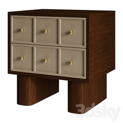 OM Bedside cabinet GERALD 2 drawers JOMEHOME Sideboard Chest of drawer 3D Models 
