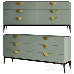 OM Chest of drawers 6 drawers JOMEHOME Sideboard Chest of drawer 3D Models 