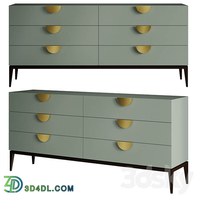 OM Chest of drawers 6 drawers JOMEHOME Sideboard Chest of drawer 3D Models