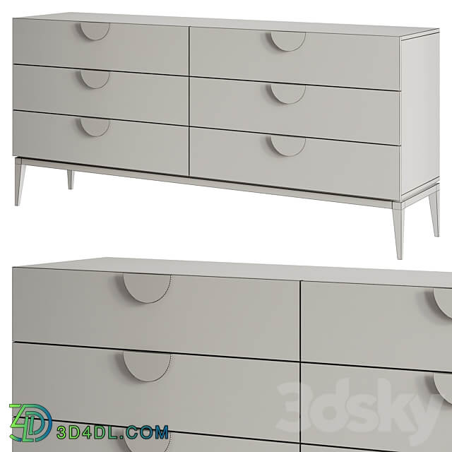 OM Chest of drawers 6 drawers JOMEHOME Sideboard Chest of drawer 3D Models