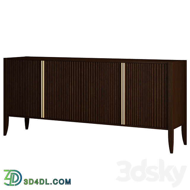 OM Bedside table SANDERS high JOMEHOME Sideboard Chest of drawer 3D Models