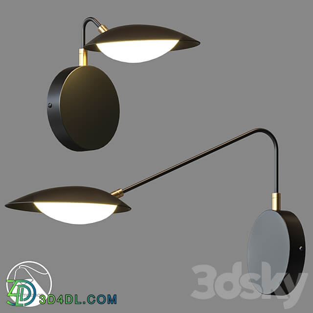 LampsShop.com B4184 Sconce Wild 3D Models