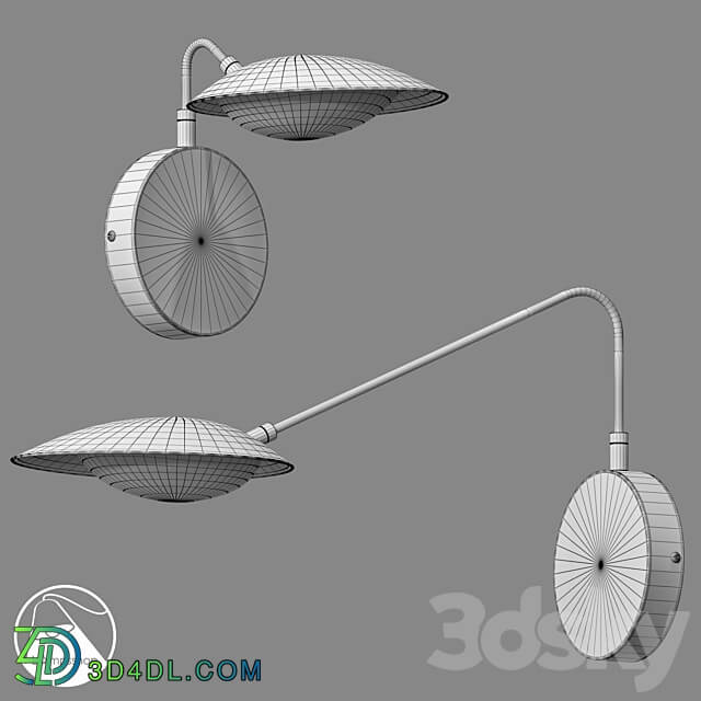 LampsShop.com B4184 Sconce Wild 3D Models