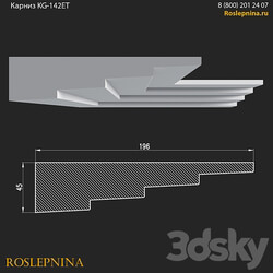 Cornice KG 142ET from RosLepnina 3D Models 