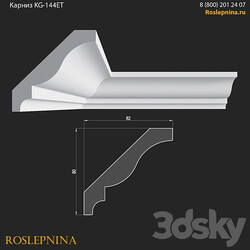 Cornice KG 144ET from RosLepnina 3D Models 